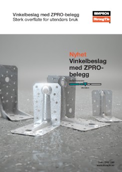 Vinkelbeslag med ZPRO-belegg